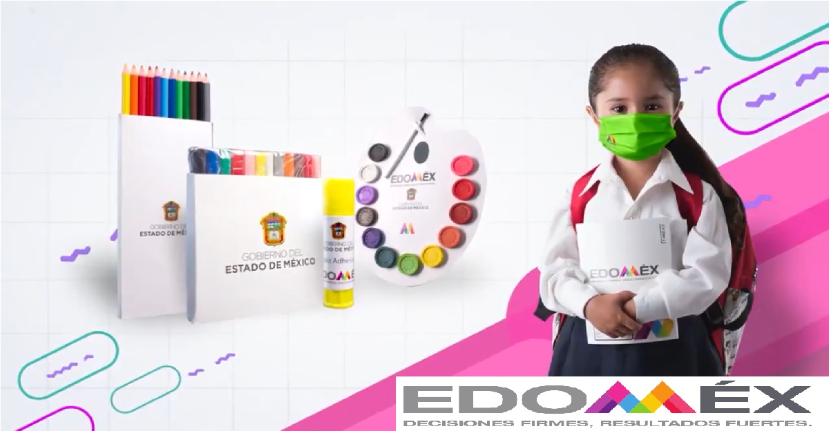 entrega de utiles escolares preescolar edomex 2021