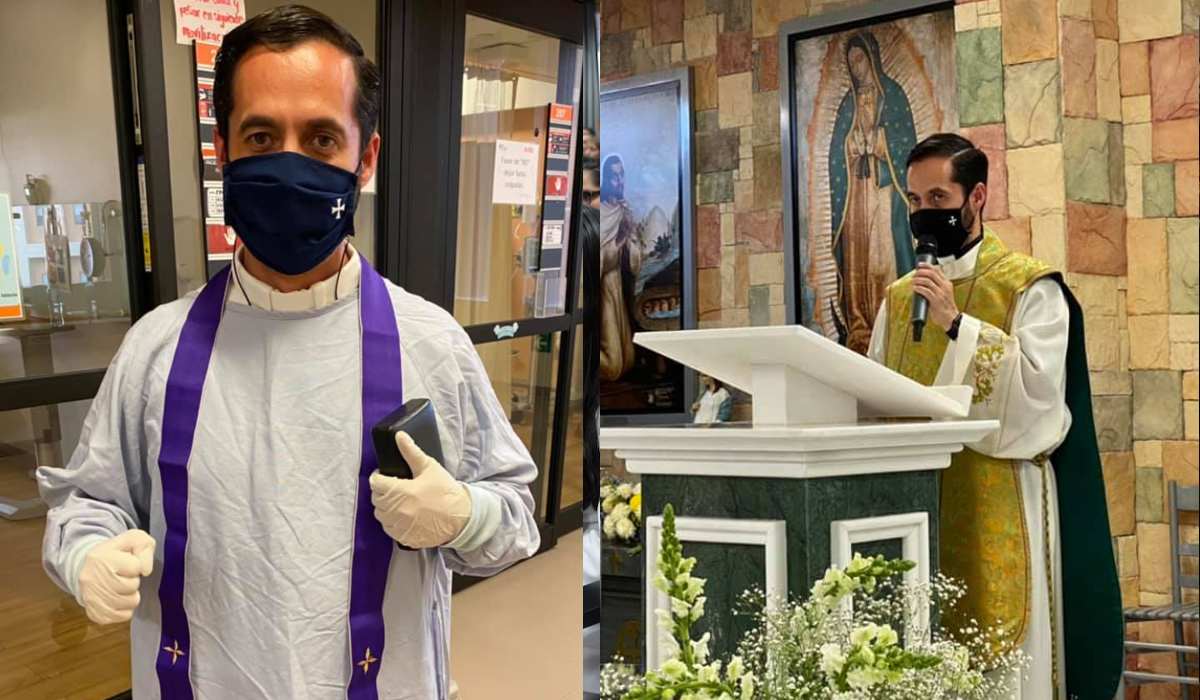 Sacerdote se hizo viral en redes sociales por sus palabras