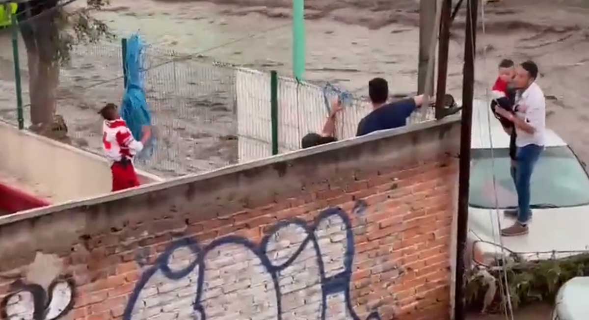 Lluvias en el Edomex dejan un saldo de 2 personas sin vida