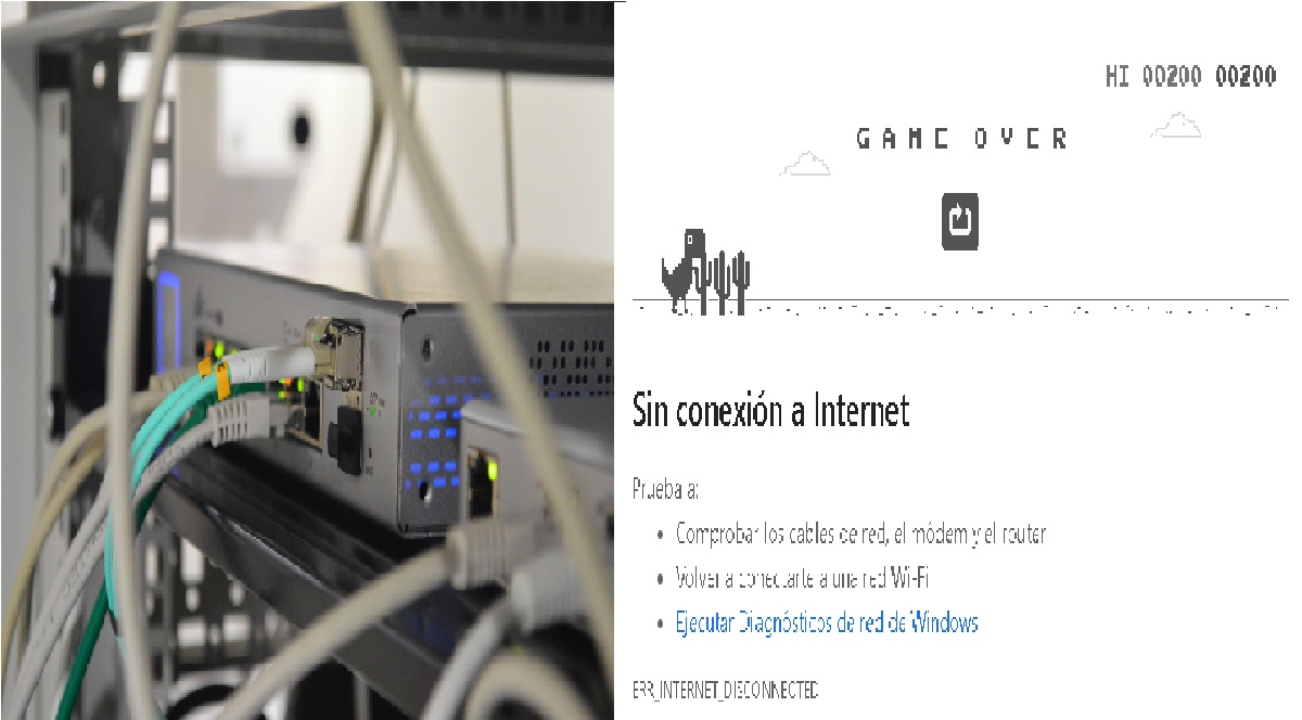 que aparatos resultaran afectados con el apagon de internet