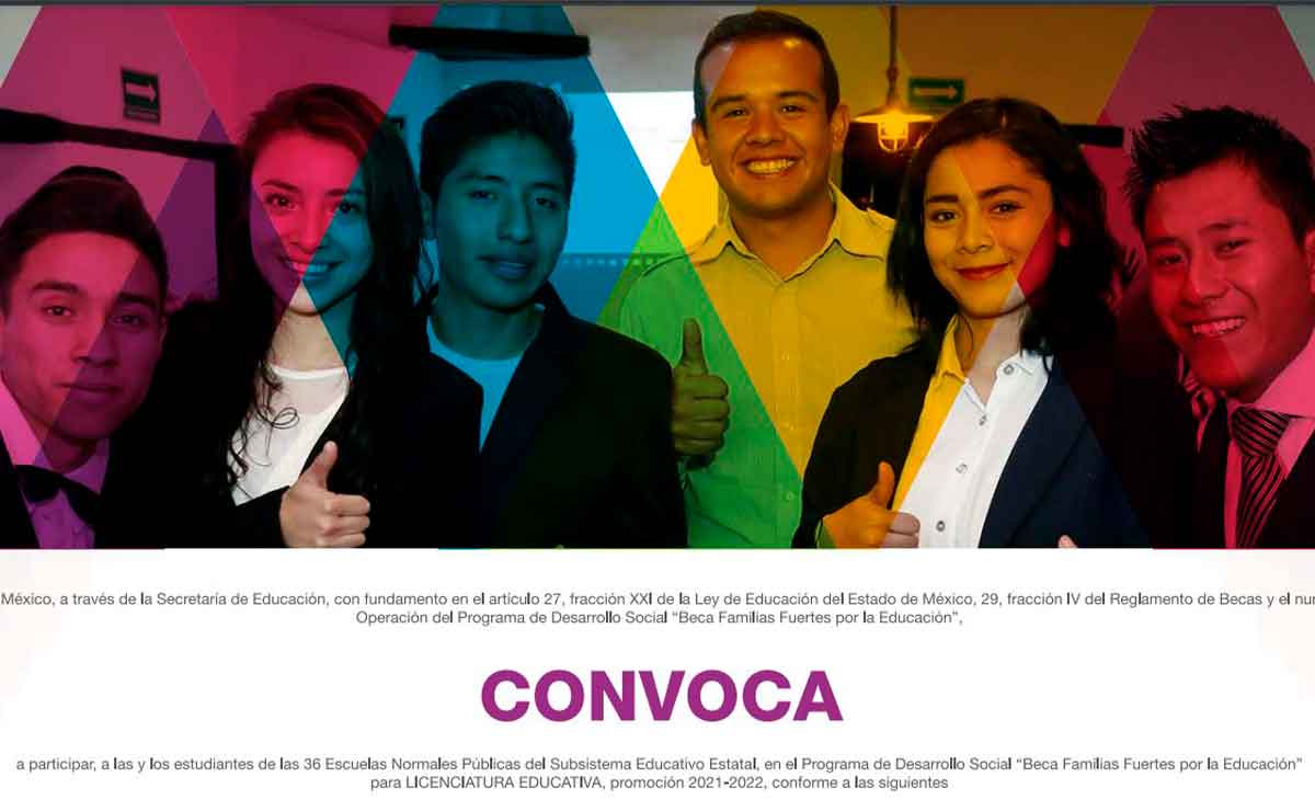 Becas Edomex 2021: Becas Licenciatura Educativa