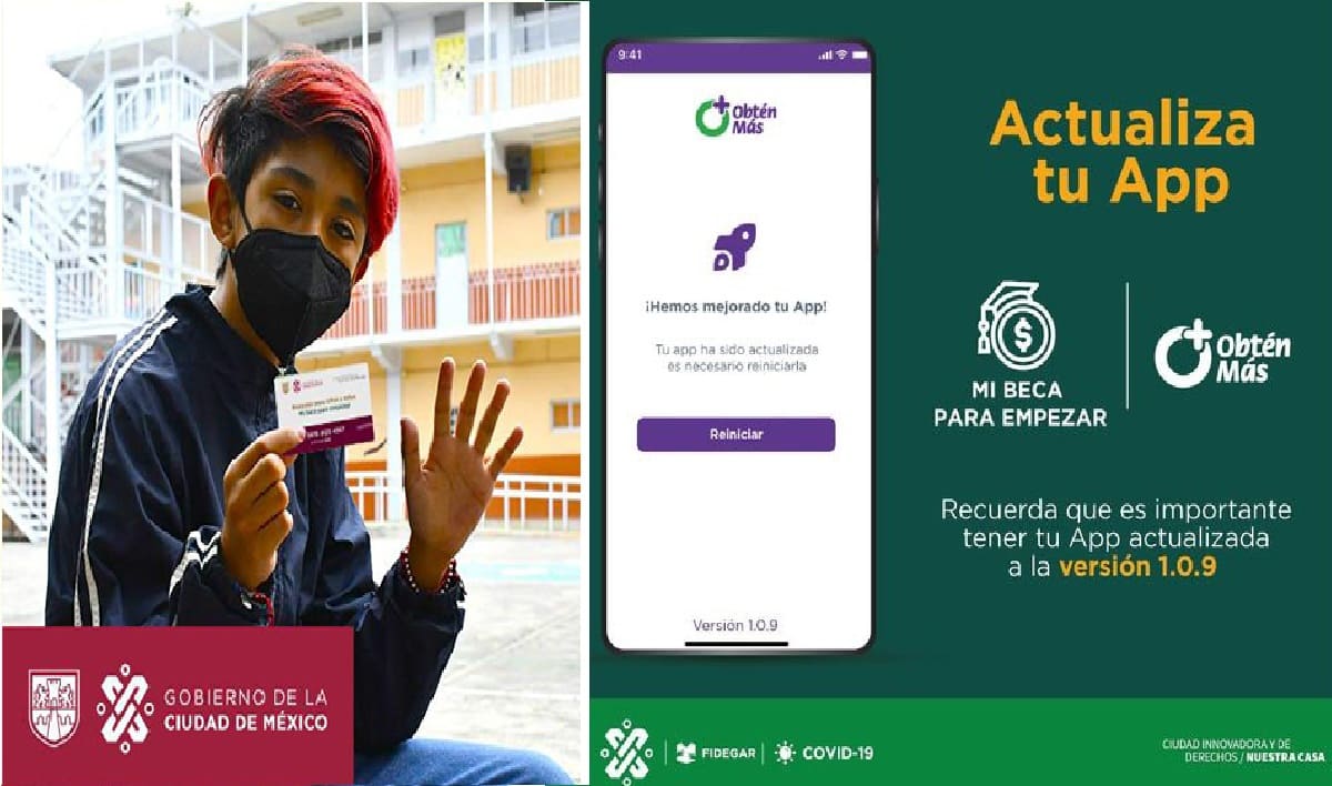 como hago el registro a la app obten mas de mi beca para empezar