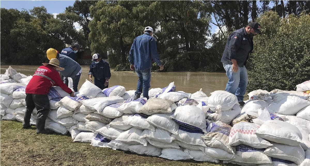 alertan por posible desborde de Rio Lerma