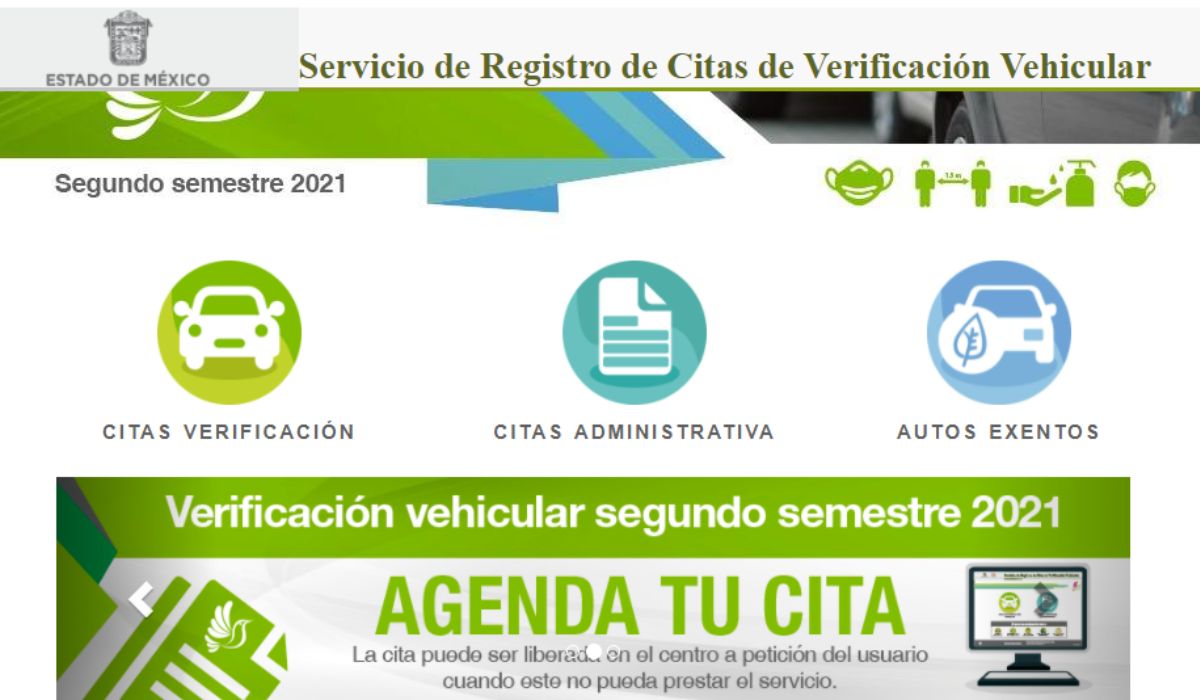 Paso a paso para sacar una cita para realizar la verificación vehicular en el EdoMex