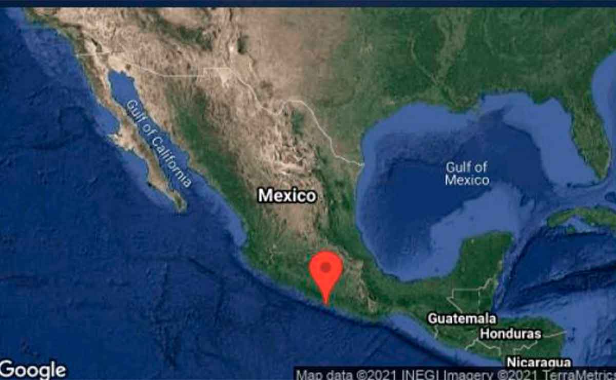 Se registra fuerte sismo en Guerrero.