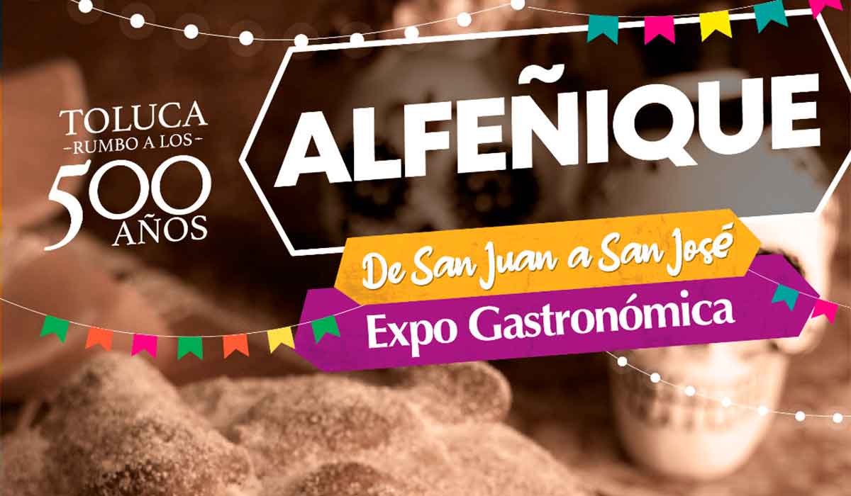 Acude a la alfeñique expo gastronómica 2021 en plaza Fray Andrés de Castro con motivo del Día de Muerto