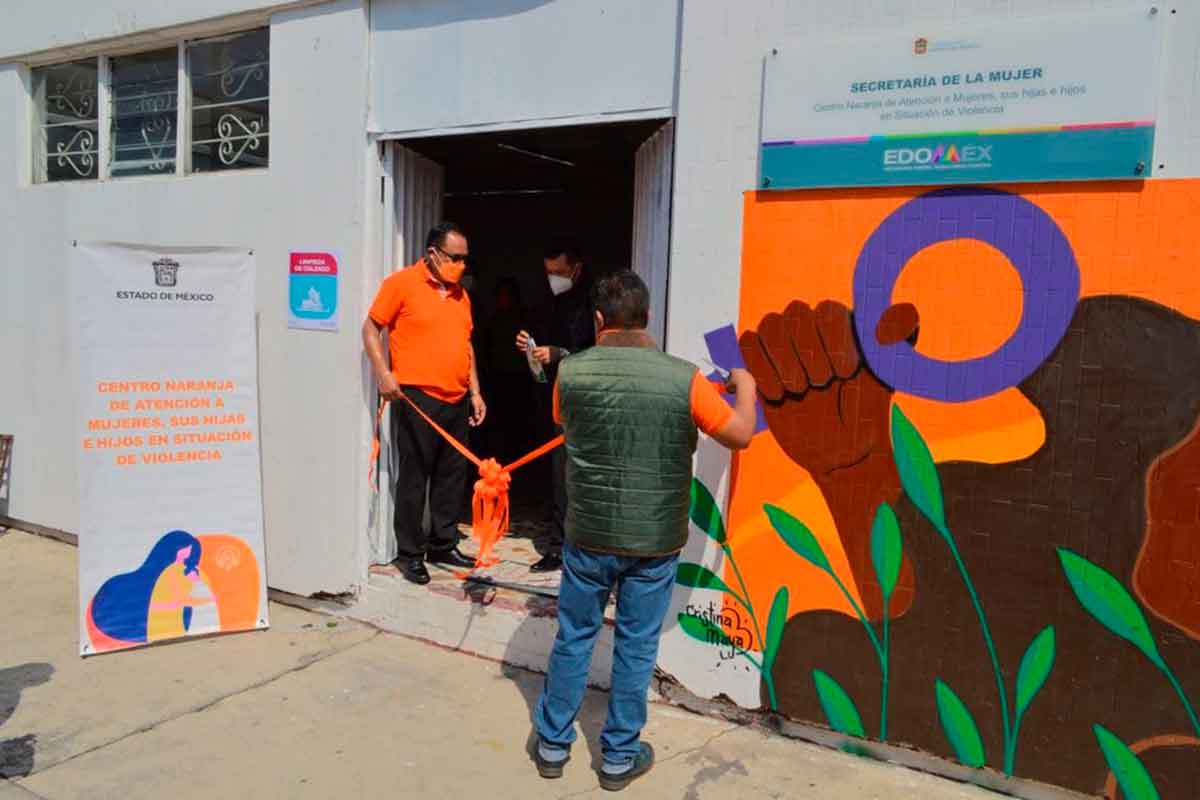 Centro Naranja en el Merado Juárez de Toluca: ¡Juntas contra la violencia en el Estado de México!