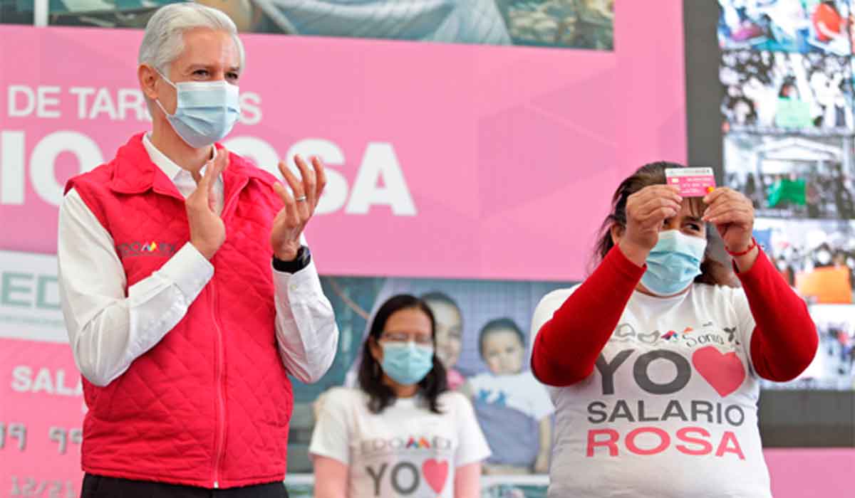 Durante entrega de salario Rosa, Alfredo Del Mazo, gobernador del Edoméx habla sobre el regreso a clases en la entidad y sobre los kits de utiles escolares para nivel basico