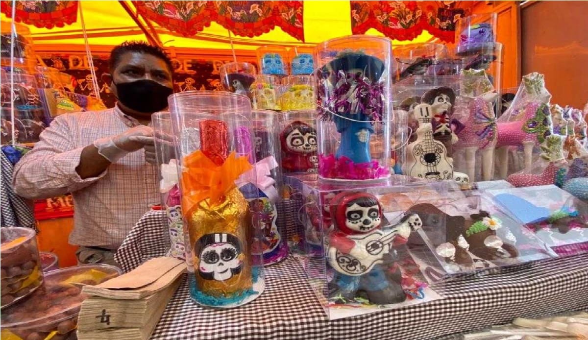 filtros sanitarios para la feria del alfeñique 2021