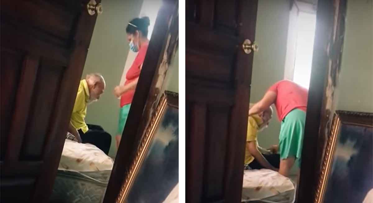 video viral de suegra ayuda a su exsuegro