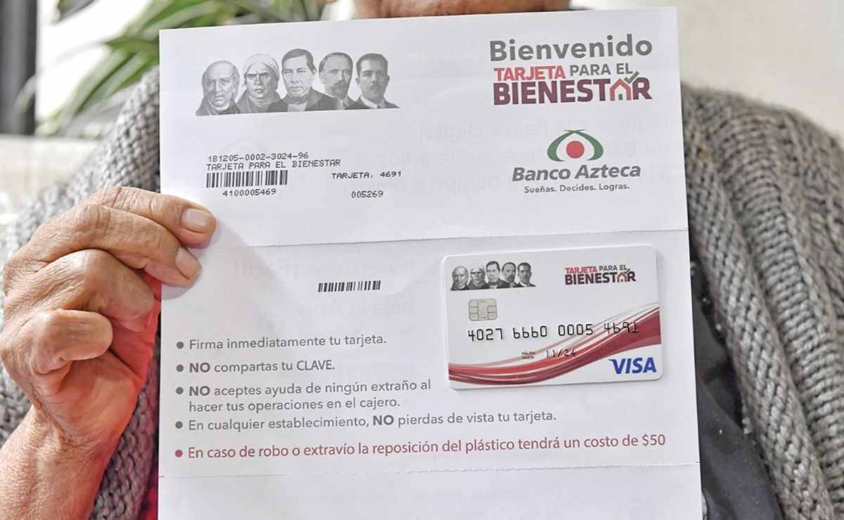 Así se puede solicitar una tarjeta bienestar para la pensión de adultos mayores de 65 años