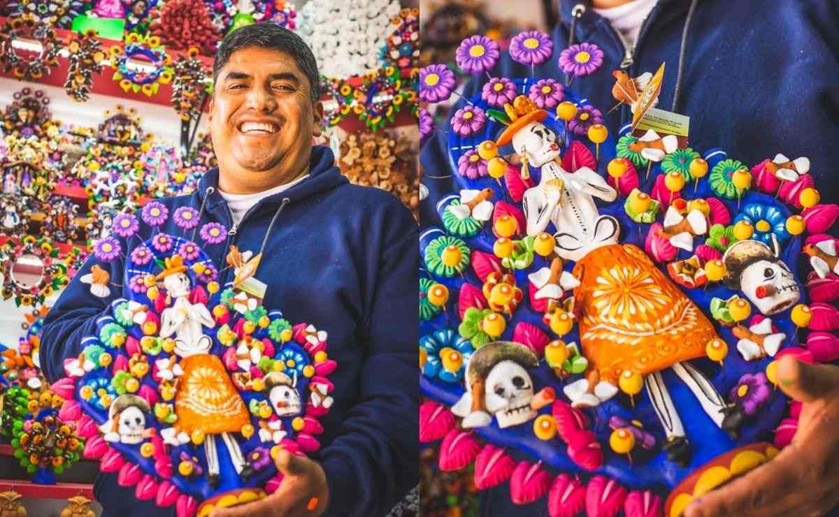 Artesanías de barro en Metepec son famosas