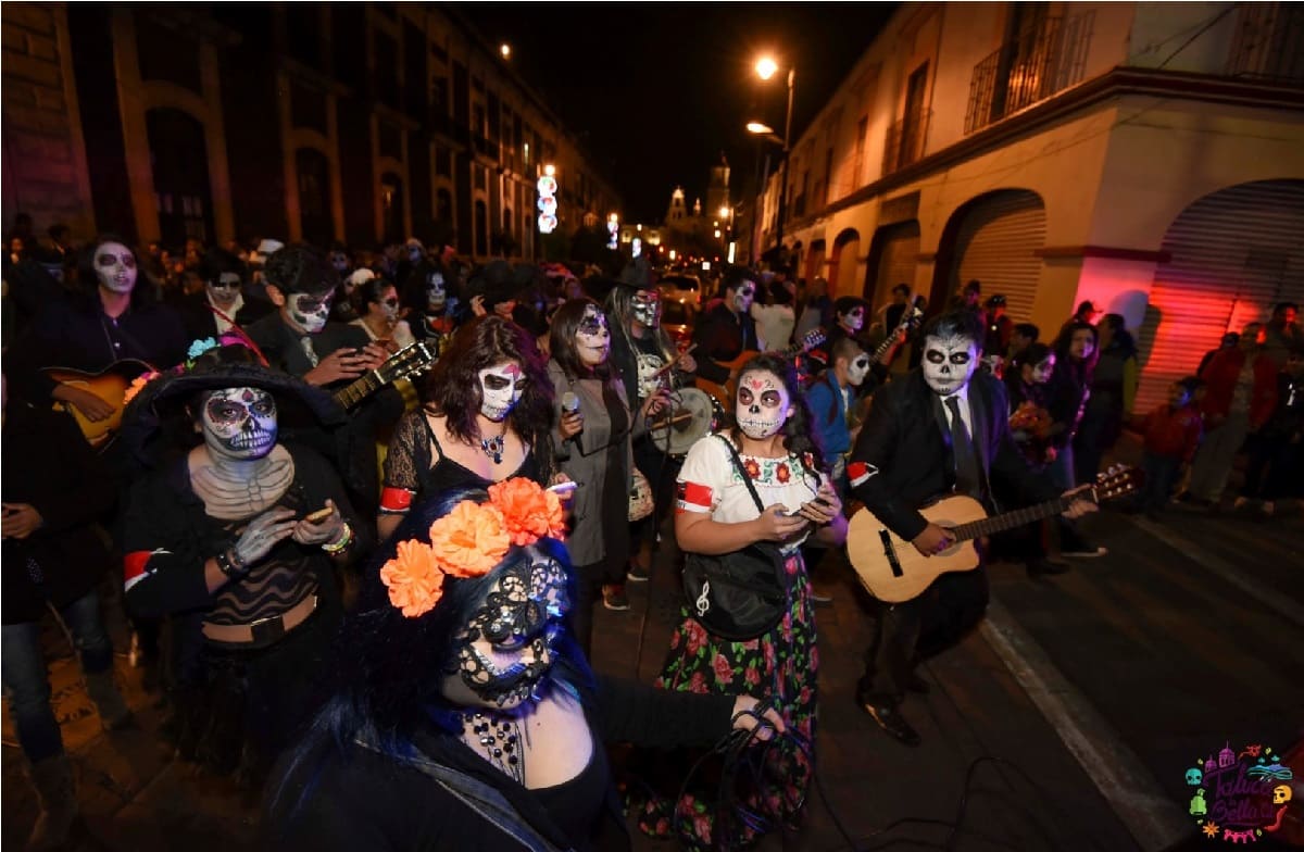 recorrido de catrinas 2021 en toluca