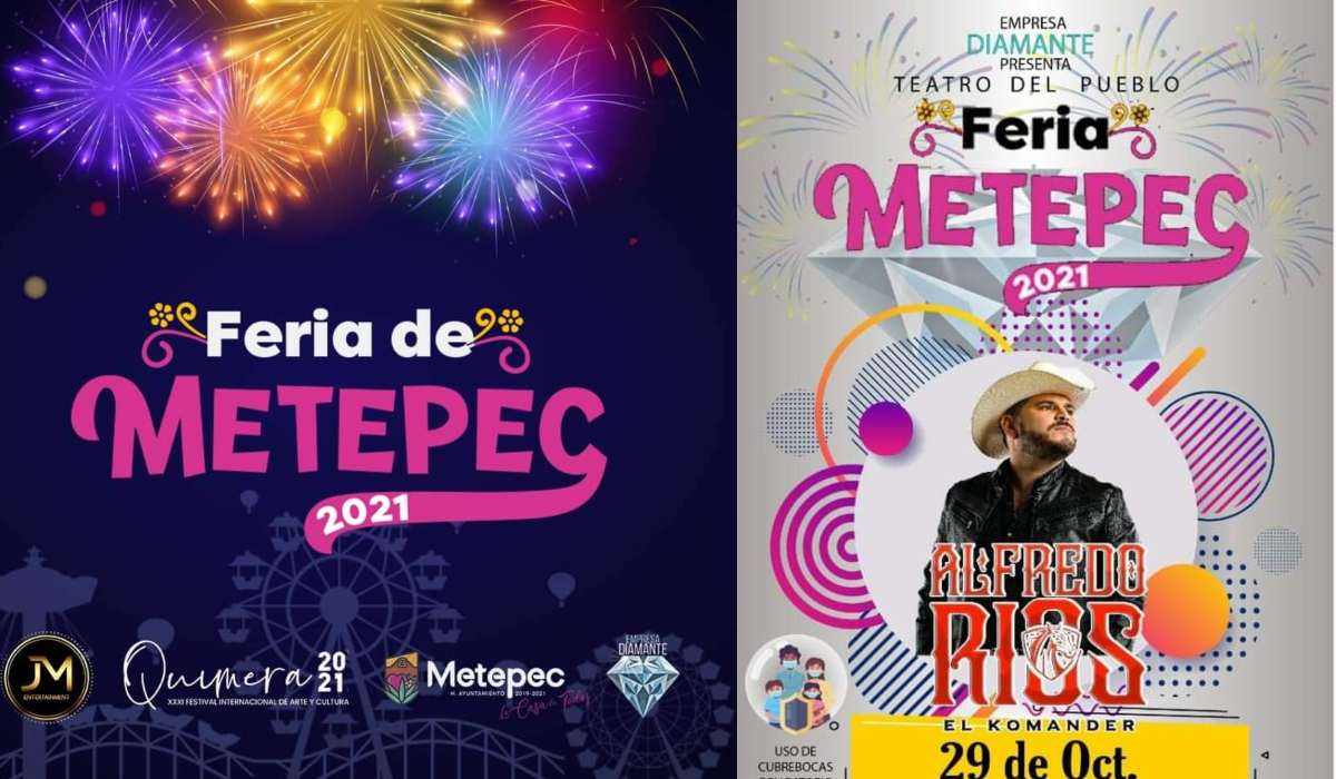 Fecha exacta y posible cartel de aristas de la Feria de Metepec 2021