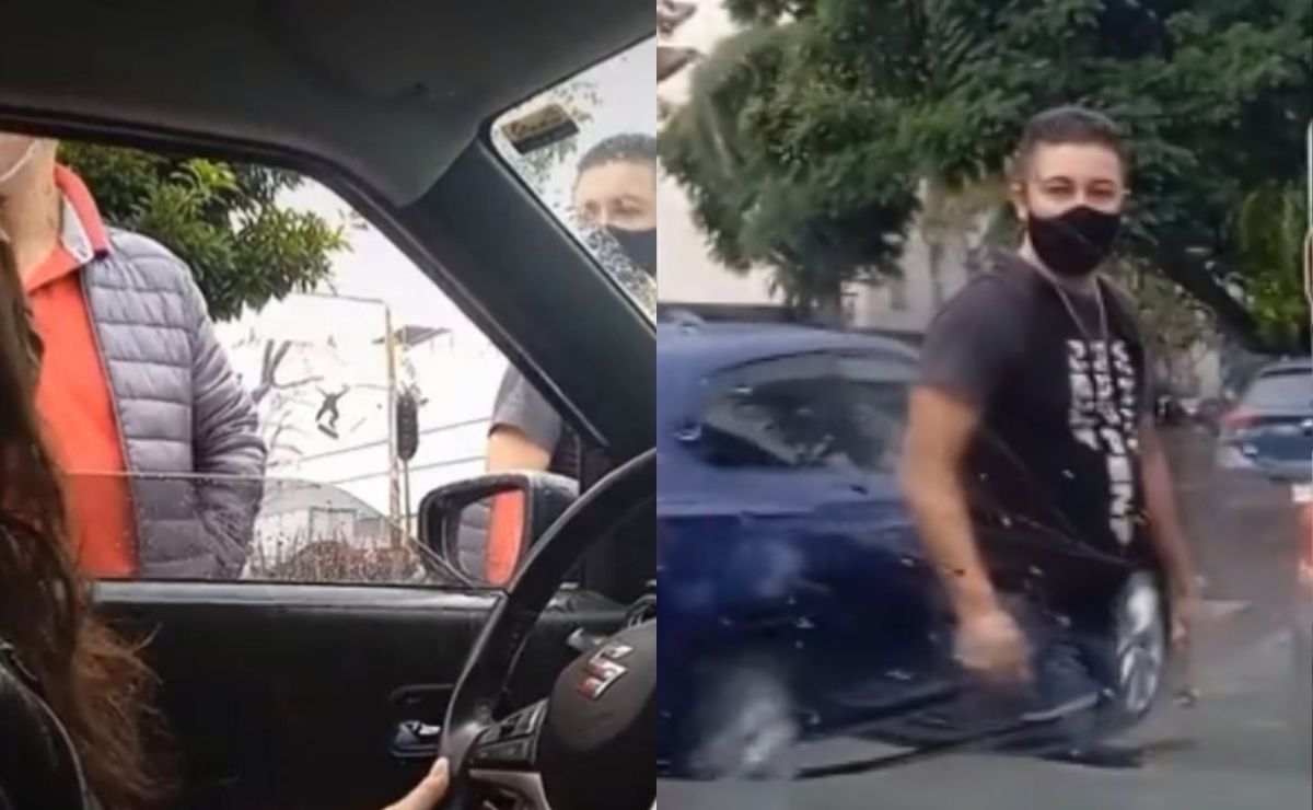 Montachoques intentan extorsionar a jóben en CDMX y video se hace viral
