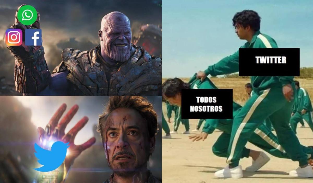 Twitter se inunda de memes tras la caída de Facebook, WhatsApp e Instagram 