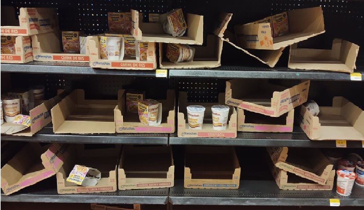 compras de panico por la maruchan en mexico