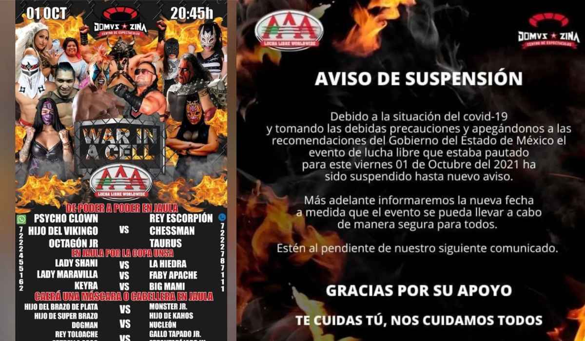 Noticias EdoMéx- Función de lucha libre es suspendida por COPRISEM en Zinacantepec 
