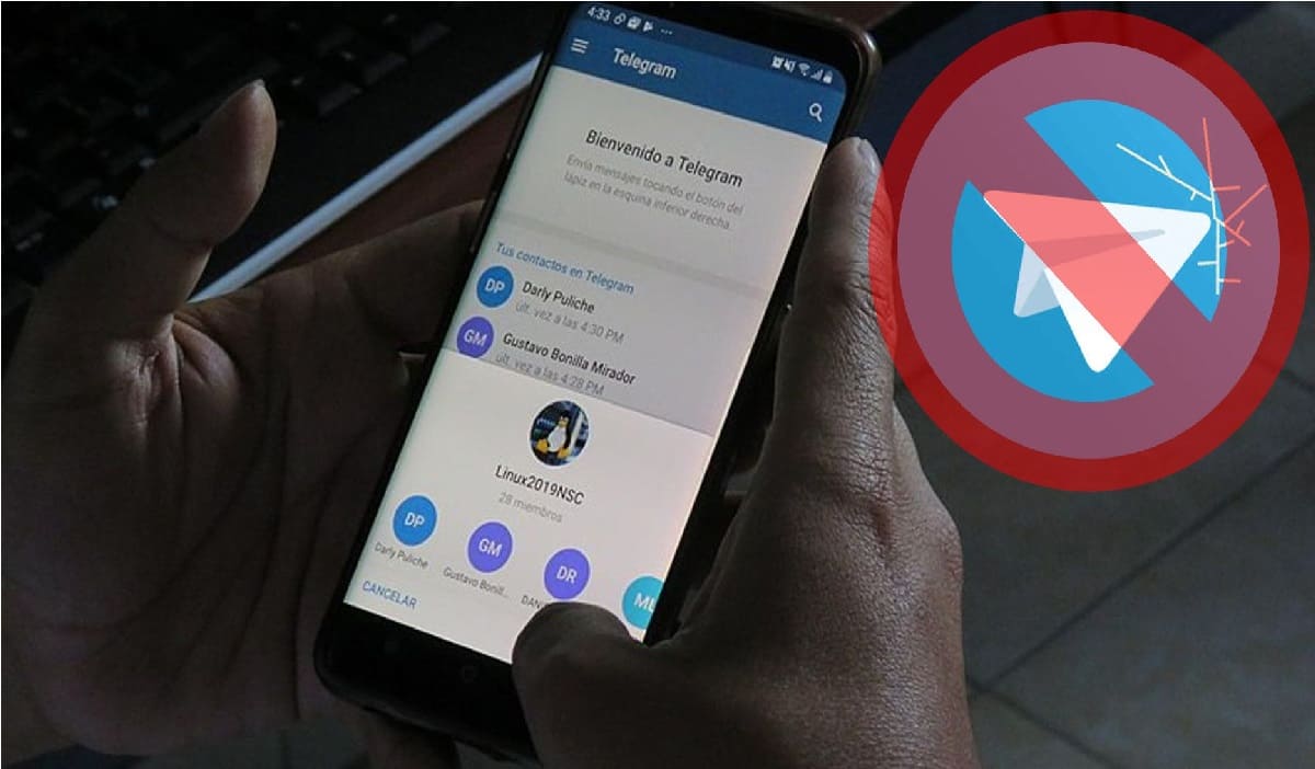 telegram tambien se caé a nivel mundial