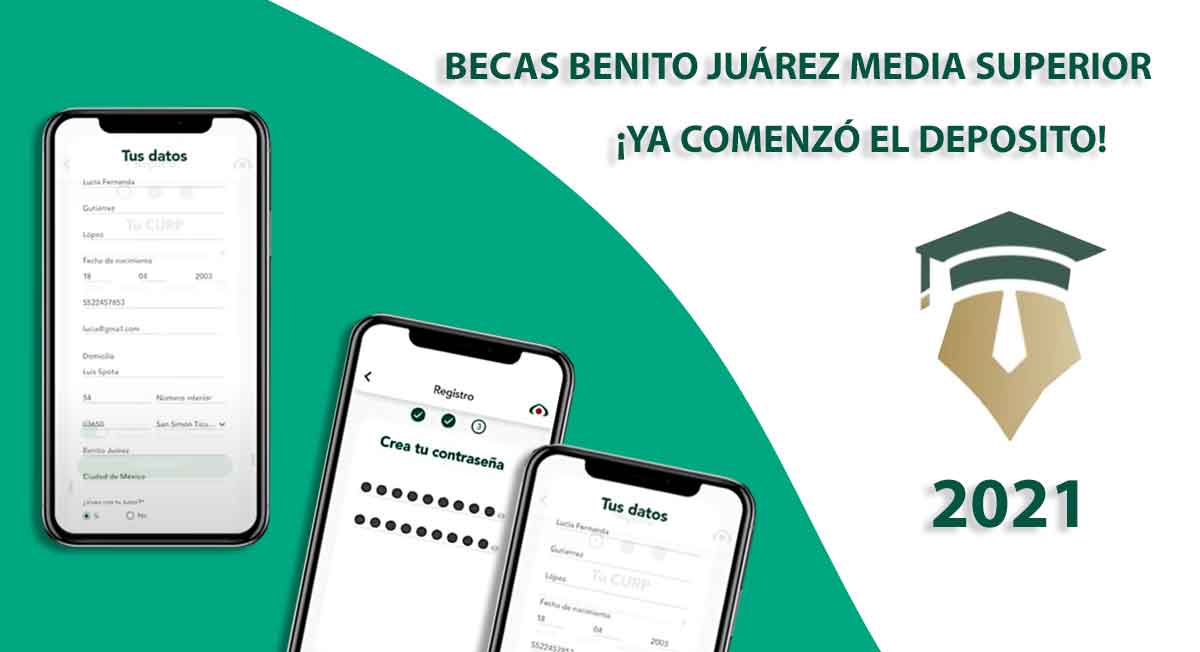 comienza el depósito de las becas benito juárez media superior