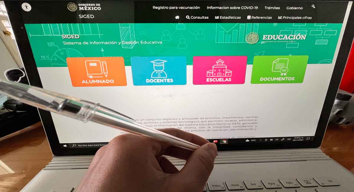 como consultar calficaciones sep ciclo escolar 2021-2022