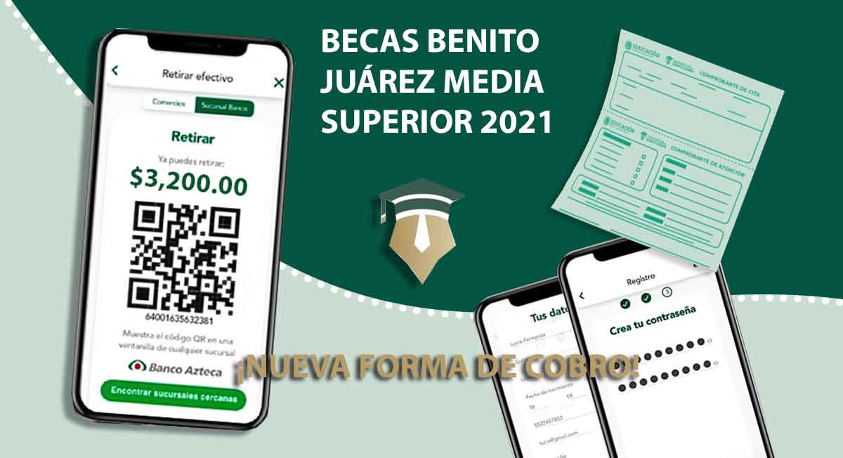 nuva forma de cobrar las becas benito juárez media superior 2021