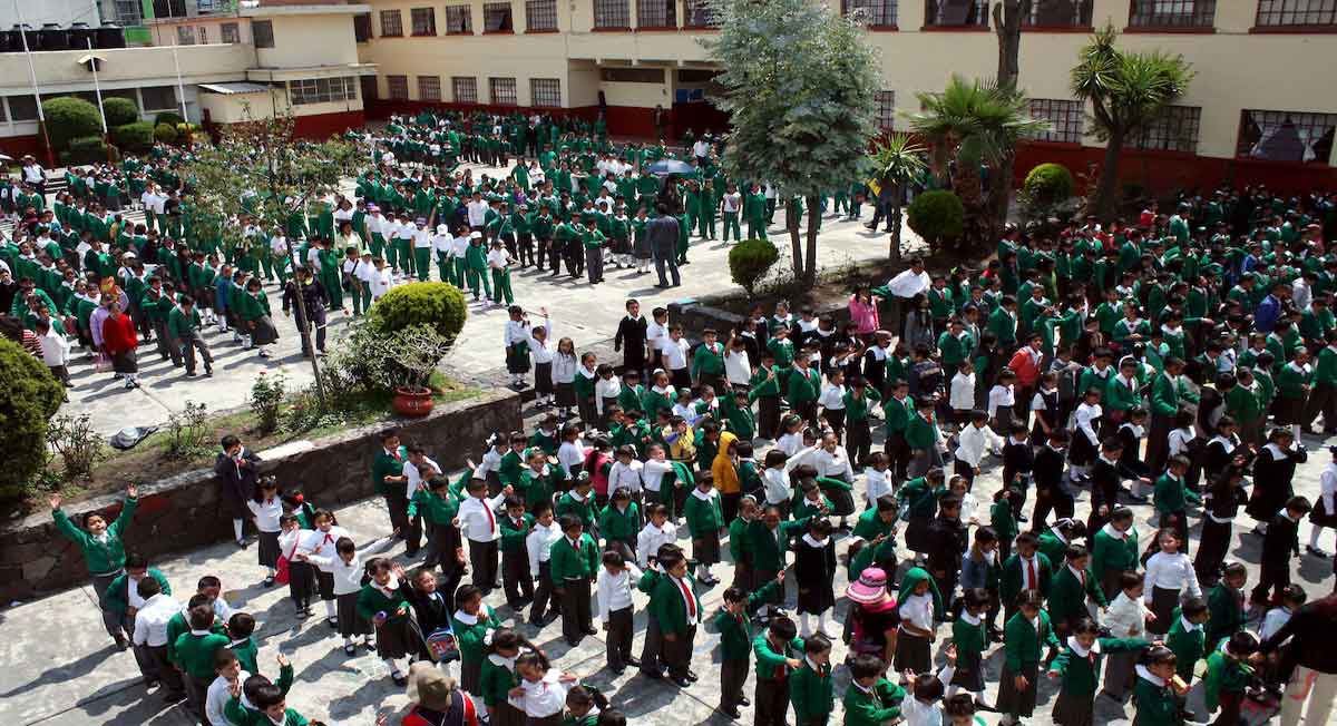 mapa de regreso a clases noviembre y los que entran el 22