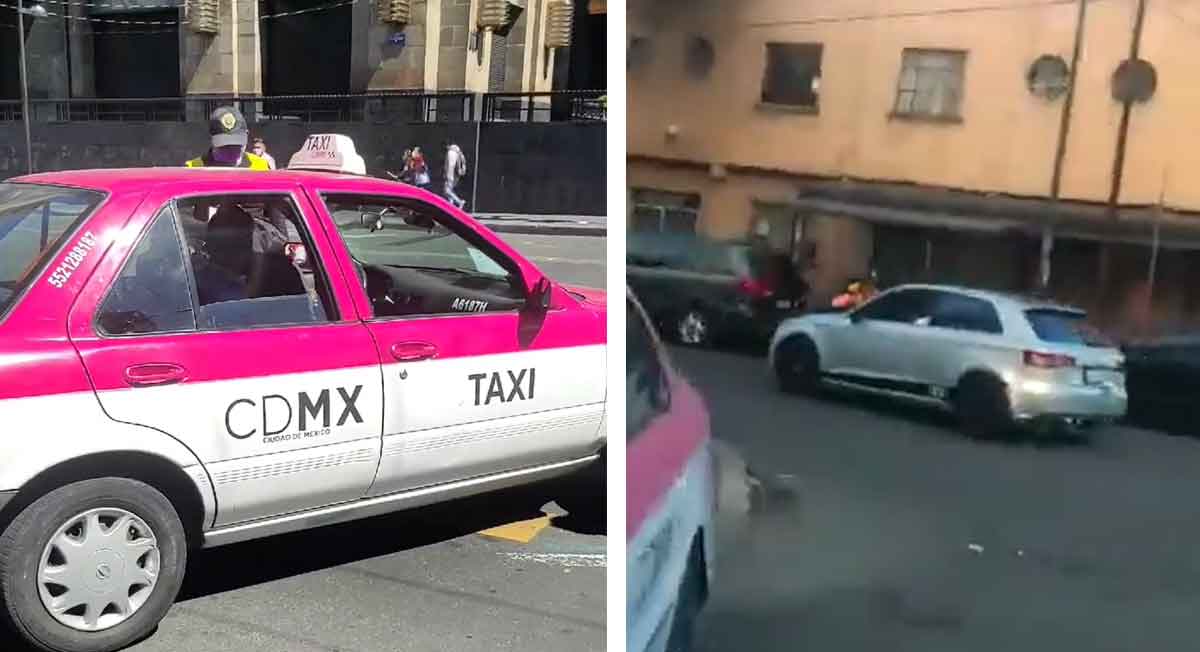 video viral del momento en que arrollan a dos policias en mexico