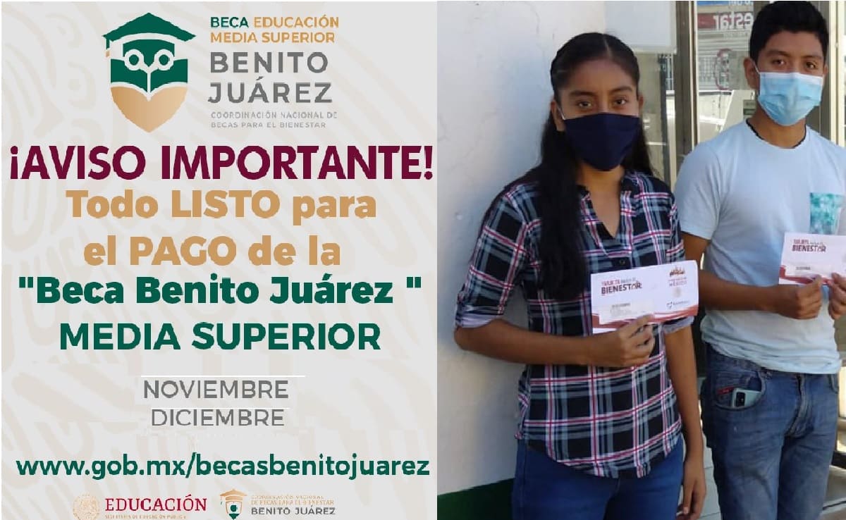 ultimo deposito beca benito juarez 2021