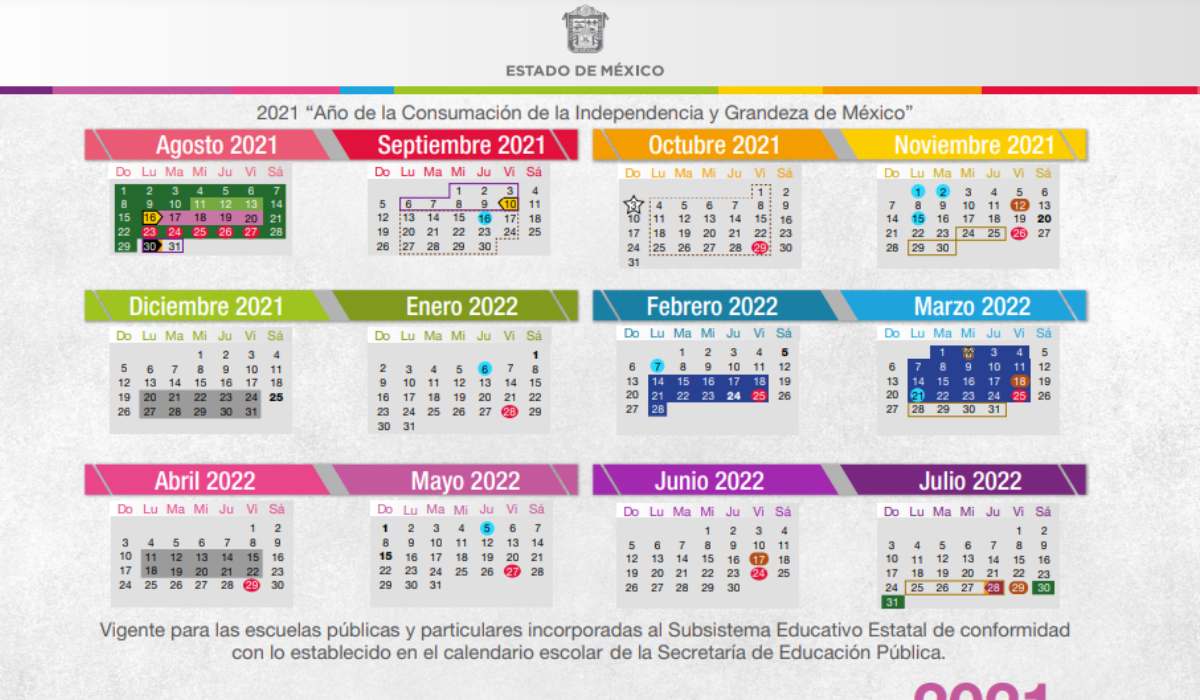 Ciclo escolar 2021 a 2022 - ¿Por qué no habrá clases el 12 de noviembre?