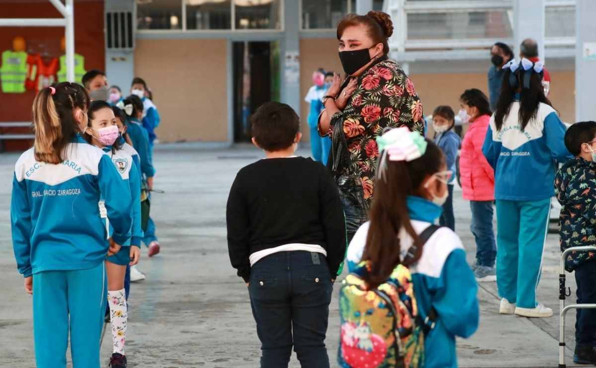 Este es el mapa de estados con más contagios en el regreso a clases presenciales de la SEP