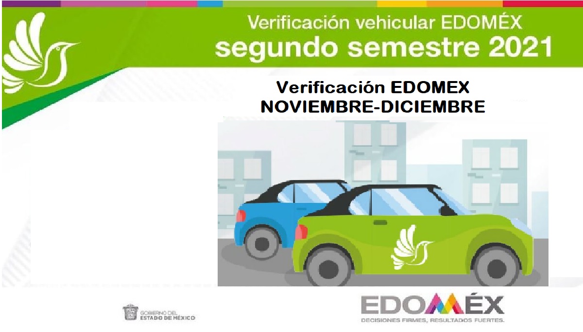 verificación edomex 2021 engomado verde y azul