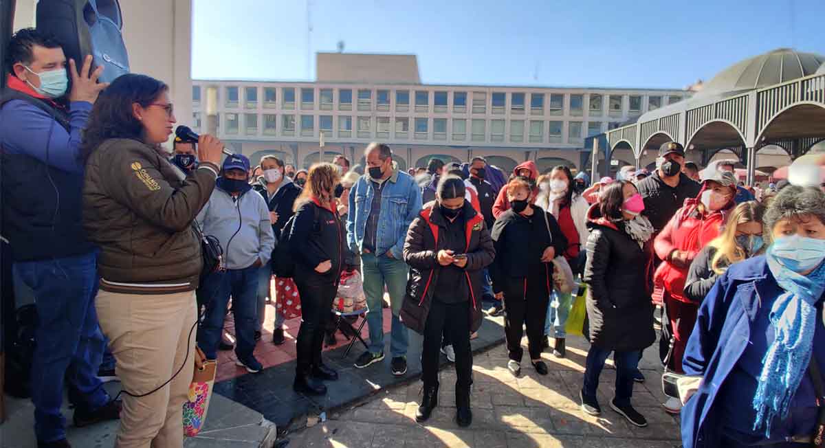 protestas por falta de pago de juan rodolfo 2021