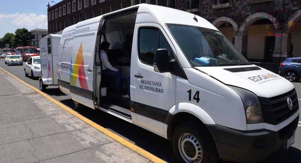 Unidades móviles ¿Dónde puedo solicitar mi licencia de conducir Edomex?