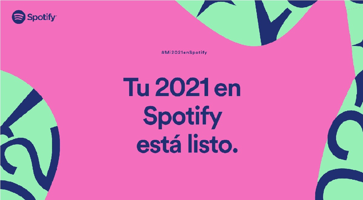Wrapped 2021 de sportify como lo veo desde mi celular