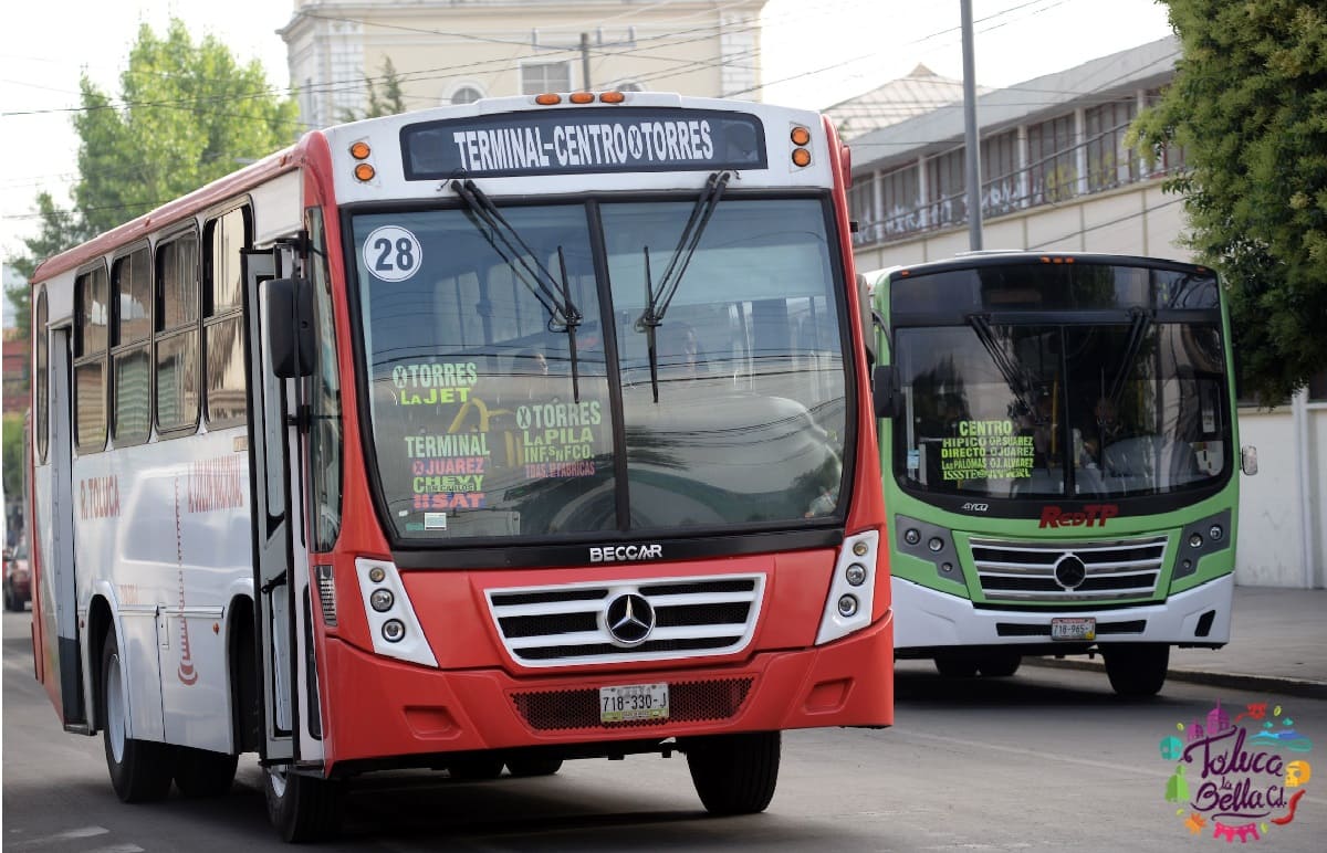 habra transporte publico en toluca en fin de año 2021