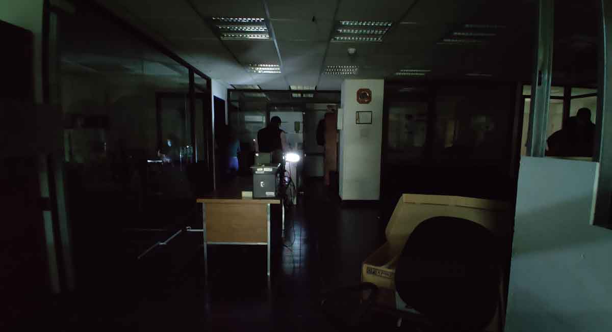 intalaciones de ayuntamiento de toluca no tienen luz para trabajar