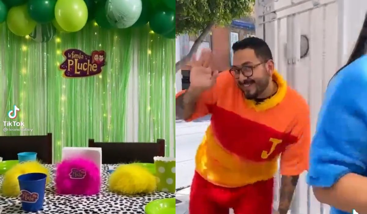 Noticia viral - Joven Festeja su cumpleaños al estilo de la familia P. Luche 