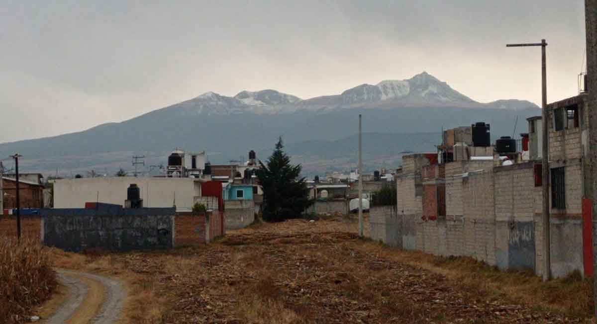 nevado de toluca presenta primera nevada en el 2022