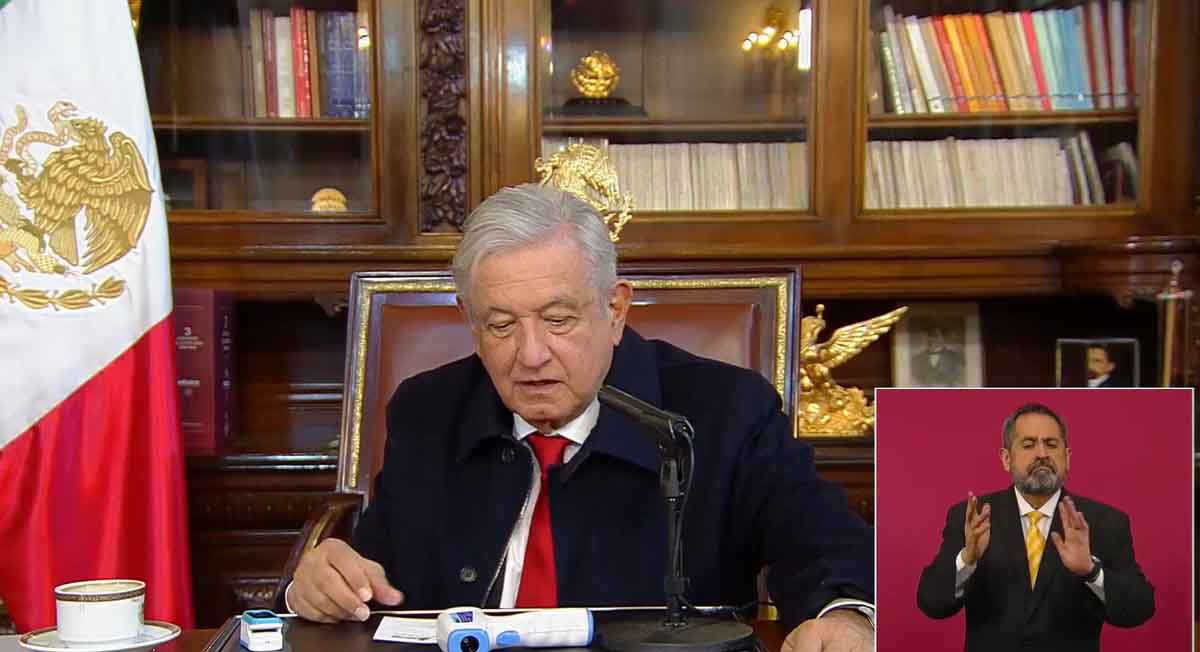 Presidente de México da positivo al covid-19 otra vez