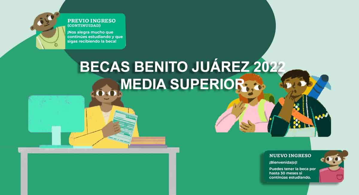 becas benito juárez media superior bienestar azteca cobros 2022