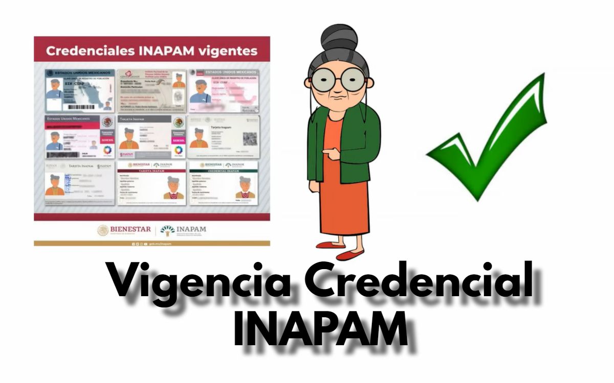 ¿La tarjeta del INAPAM tiene alguna vigencia de caducidad?