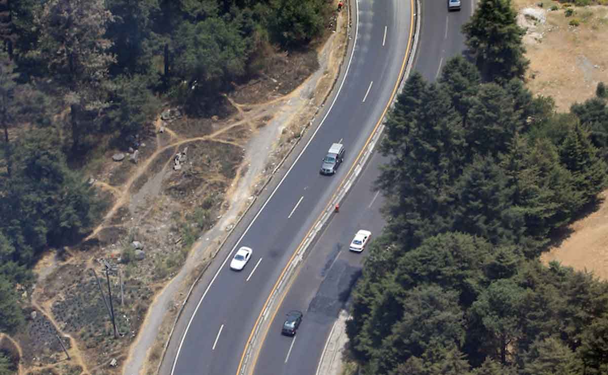 Cierre de circulación en la mexico toluca