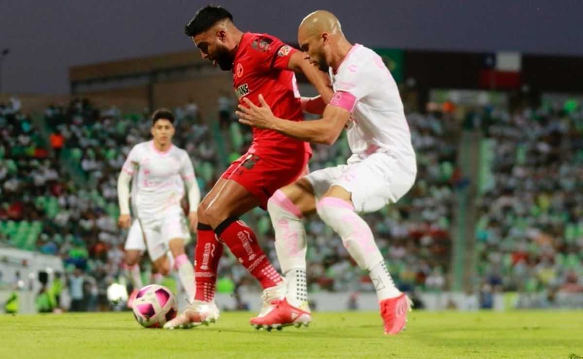 Donde puedo ver el partido del Toluca vs Santos en vivo