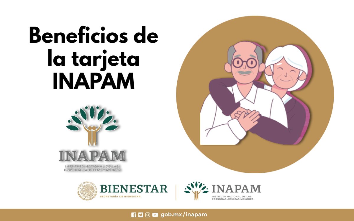Beneficios que no conocías de la tarjeta del INAPAM 2022