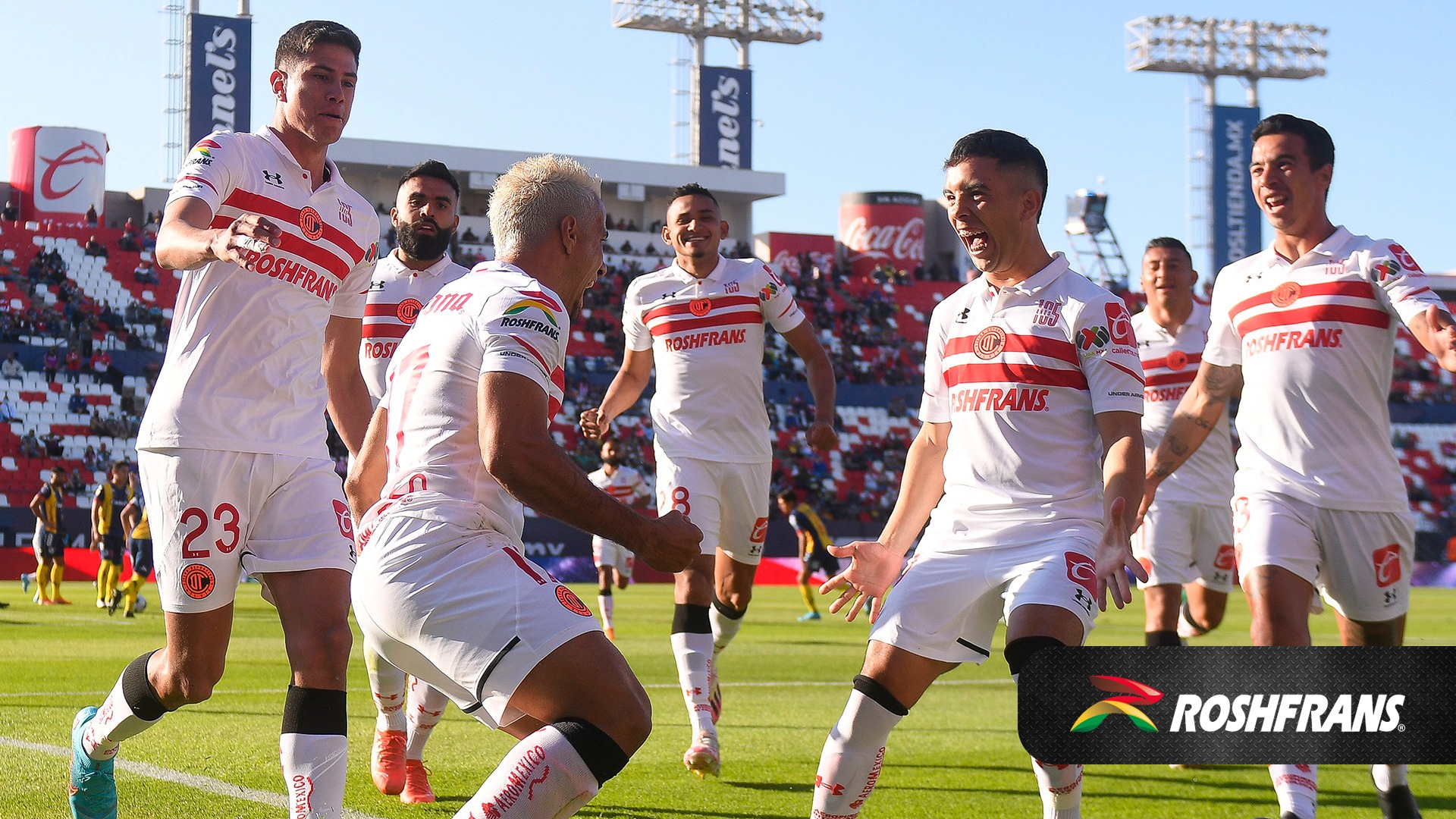 Toluca FC celebra sus 105 años con triunfo
