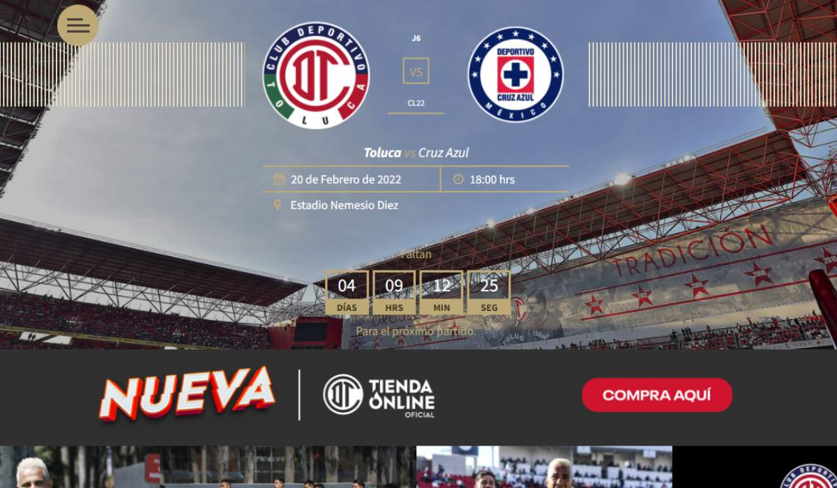 Liga Mx 2022 - Precio y dónde comprar los boletos del partido Toluca FC vs Cruz Azul 