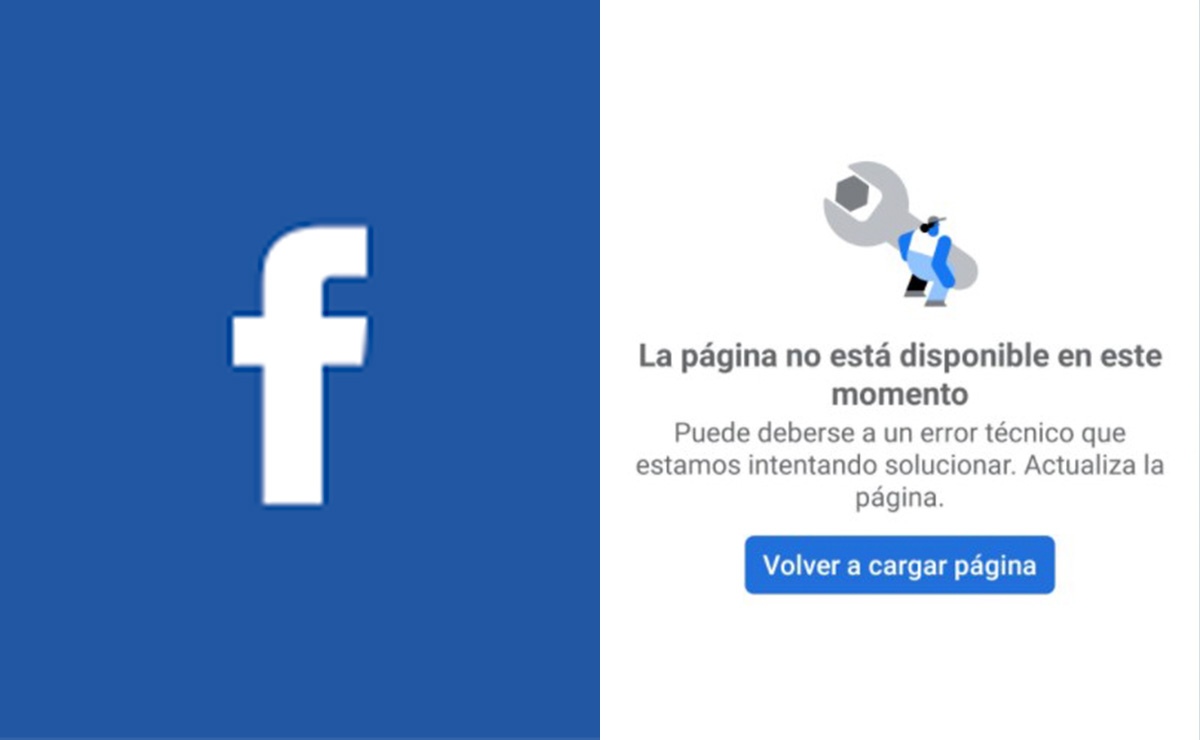 Error de conexión facebook