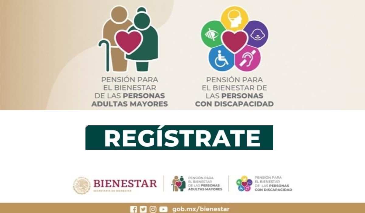 Logos de la pensión de adultos mayores 2022