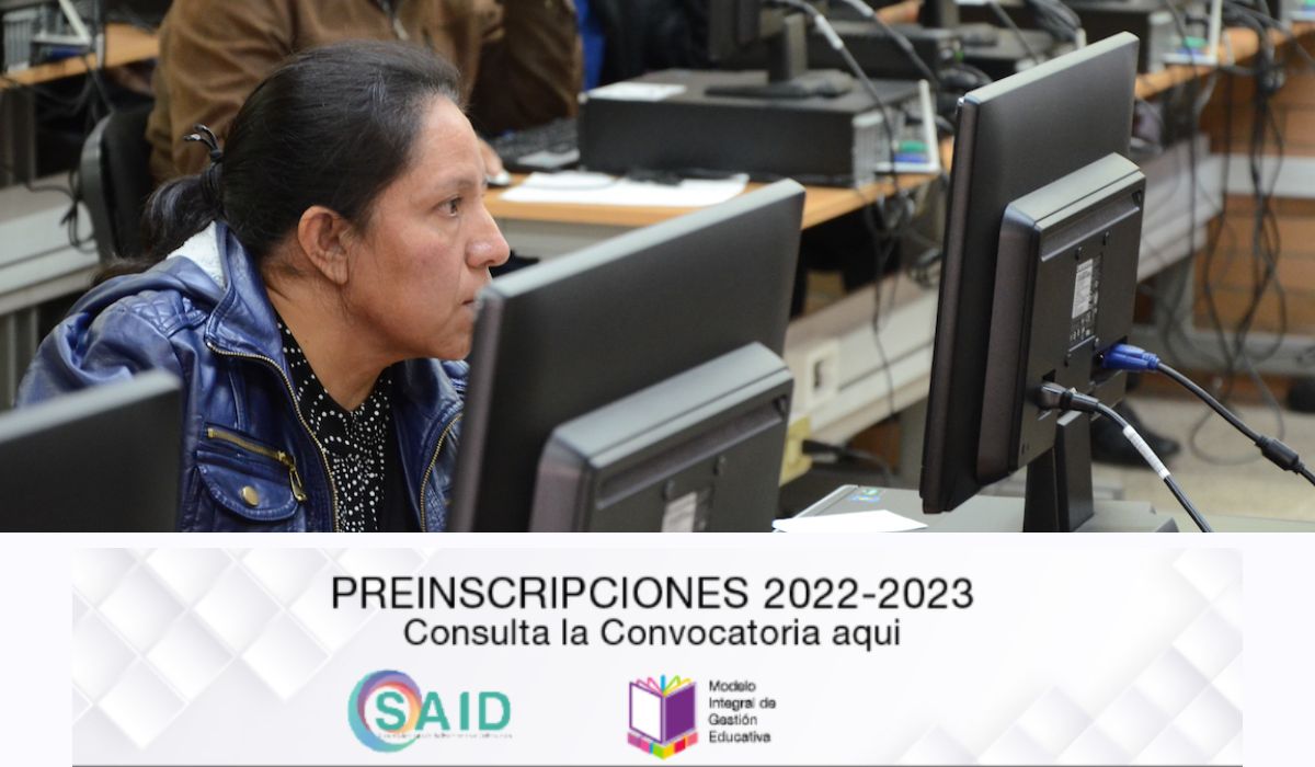 SAID 2022- Fecha oficial de las preinscripciones para primaria y secundaria 